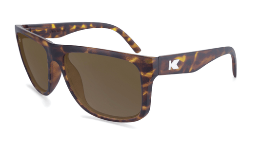 Knockaround Sunglasses | Torrey Pines | Matte Tortoise Shell / Amber