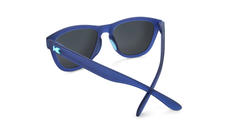 Knockaround Sunglasses | Premiums Sport | Rubberized Navy / Mint