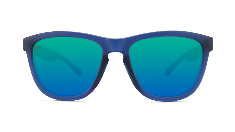 Knockaround Sunglasses | Premiums Sport | Rubberized Navy / Mint