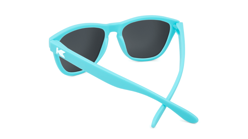 Knockaround Sunglasses | Kids Premiums | Matte Blue / Yellow