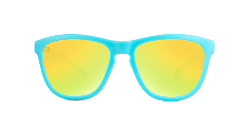 Knockaround Sunglasses | Kids Premiums | Matte Blue / Yellow