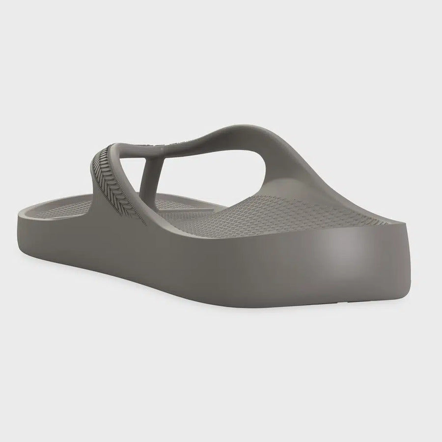 Lightfeet ReVIVE Arch Support Thongs | Coastal Grey