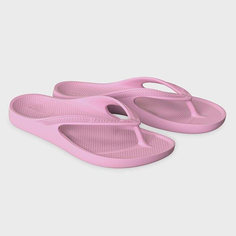 Lightfeet ReVIVE Arch Support Thongs | Soft Pink