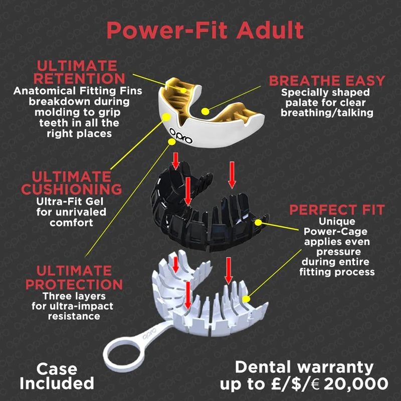 OPRO Power Fit Adult Mouthguard