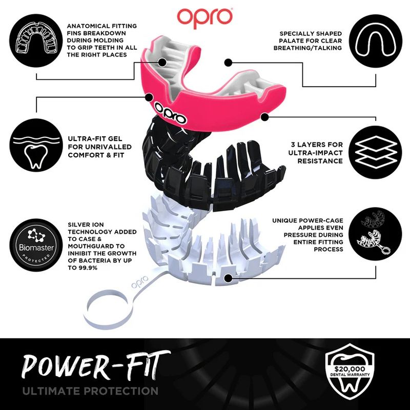 OPRO Power Fit Adult Mouthguard
