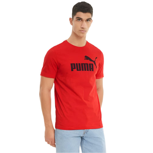 PUMA Mens Essentials Logo Tee