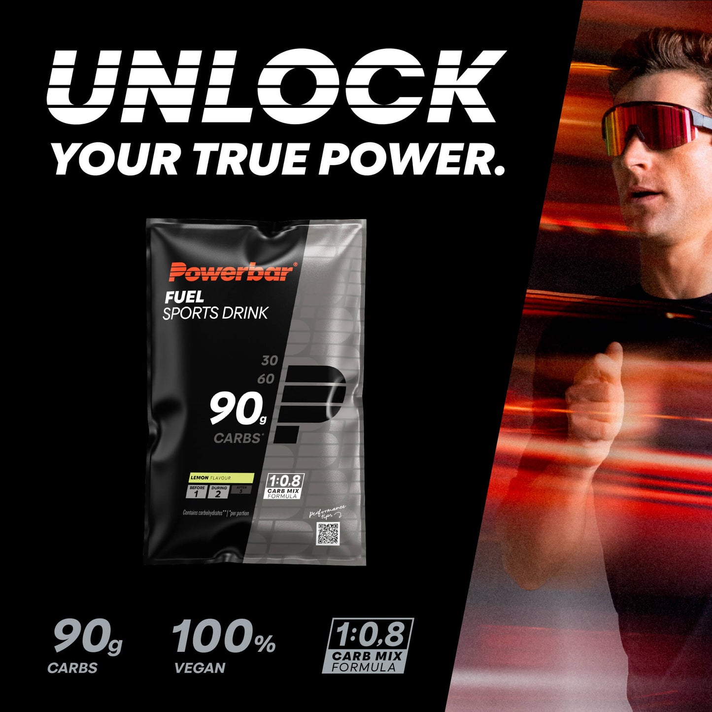 PowerBar Fuel 90 Sport Drink 94g - Lemon