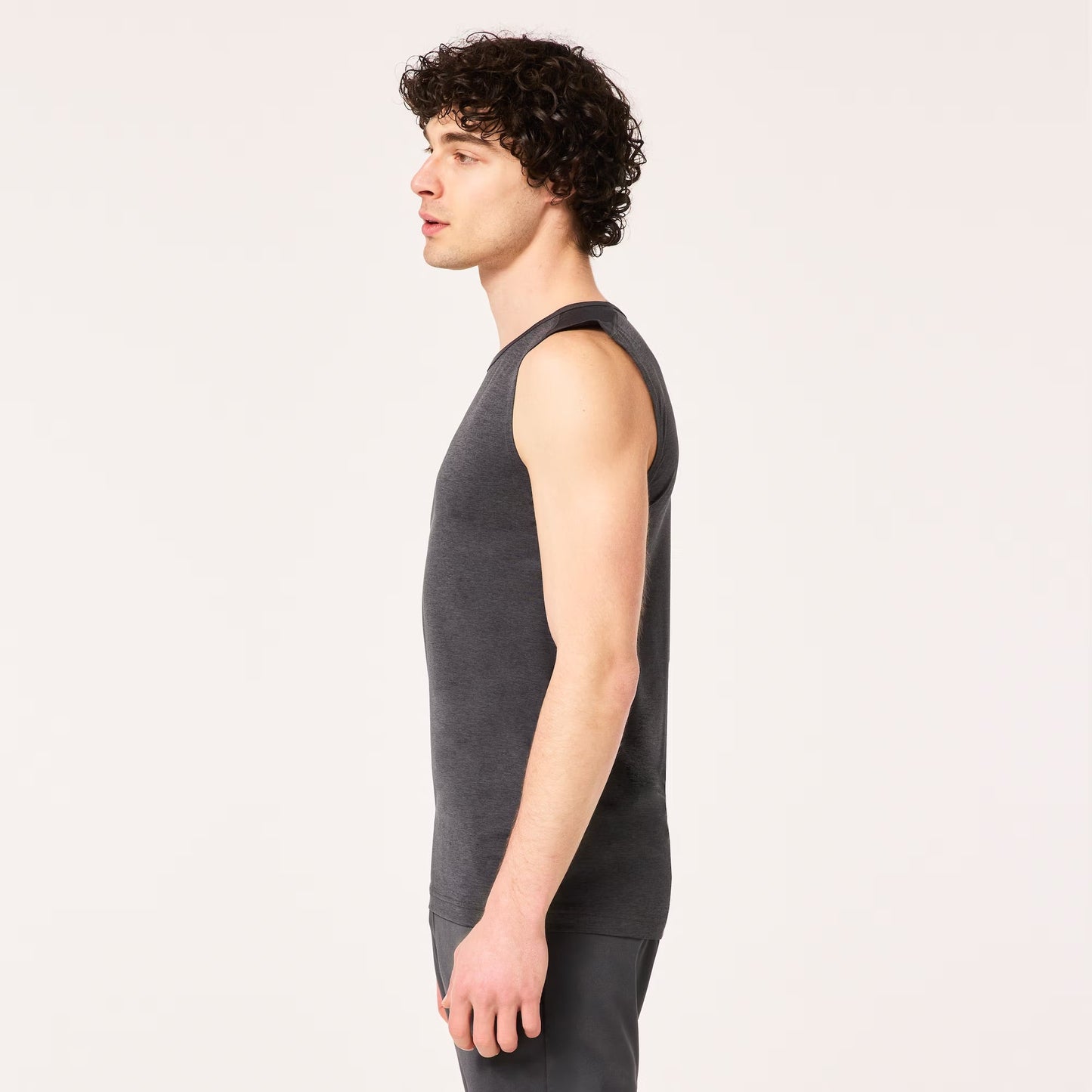 Oakley O Fit RC Sleeveless Tee - Black/Grey Heather