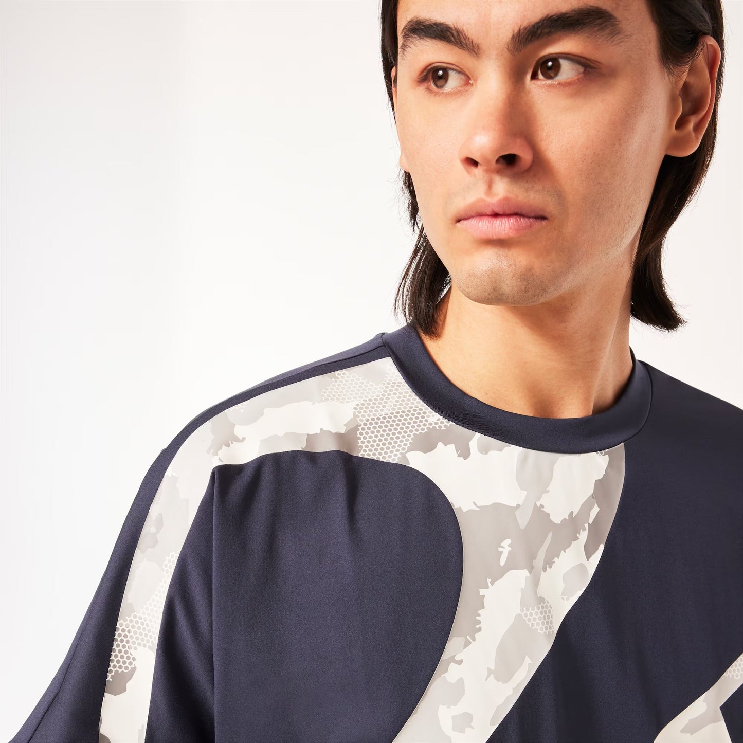 Oakley Enhance QDEVO SS Tee Bold 3.0 - Foggy Blue