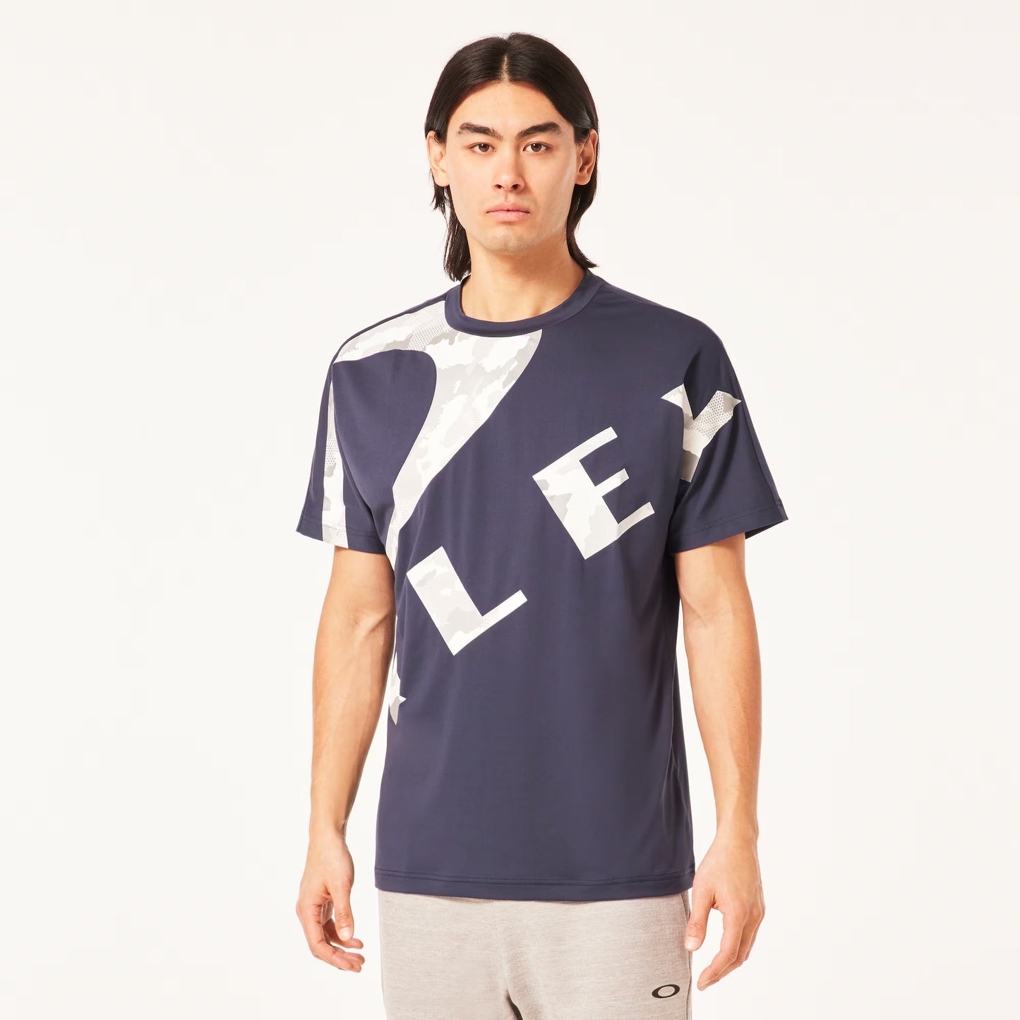 Oakley Enhance QDEVO SS Tee Bold 3.0 - Foggy Blue