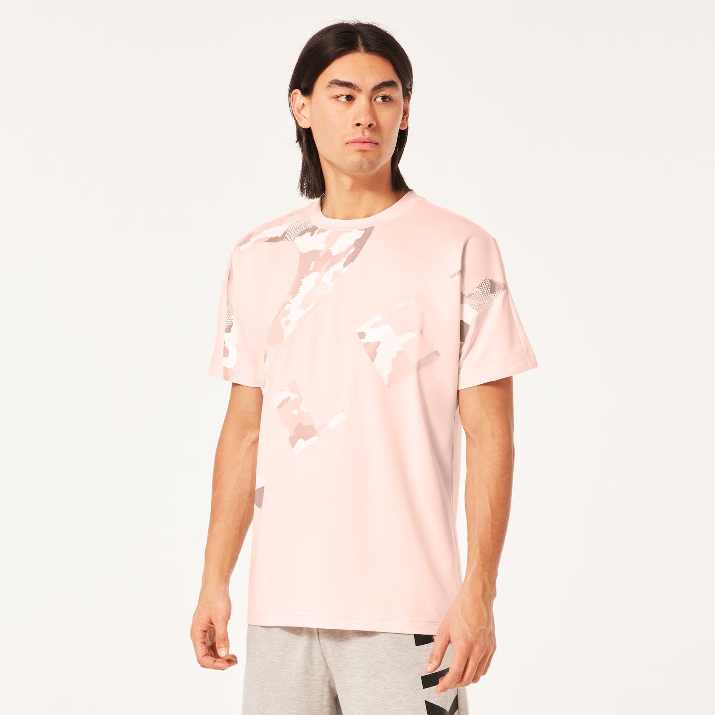 Oakley Enhance QDEVO SS Tee Bold 3.0 - Pink Dust