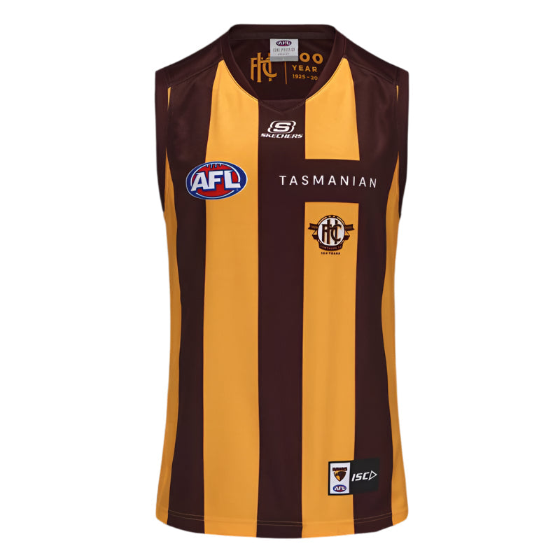 ISC Hawthorn Hawks Adult 2025 AFL Home Replica Guernsey