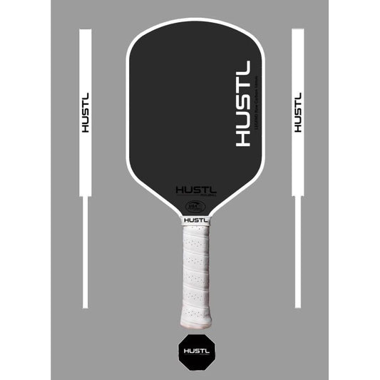 HUSTL Legend Gen 2 16mm Raw Carbon Pickleball Paddle