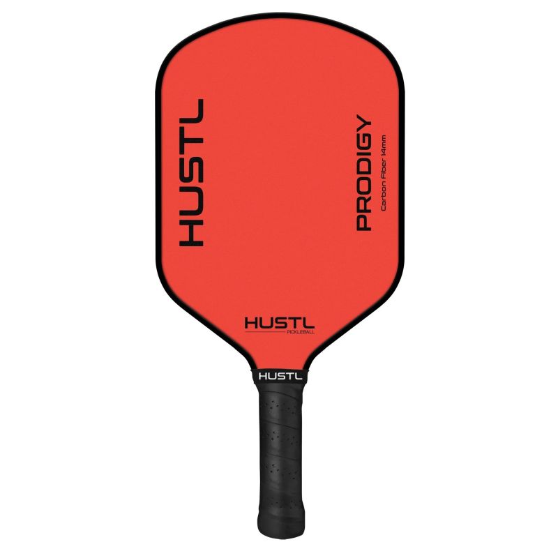 HUSTL Prodigy Raw Carbon 14mm Pickleball Paddle