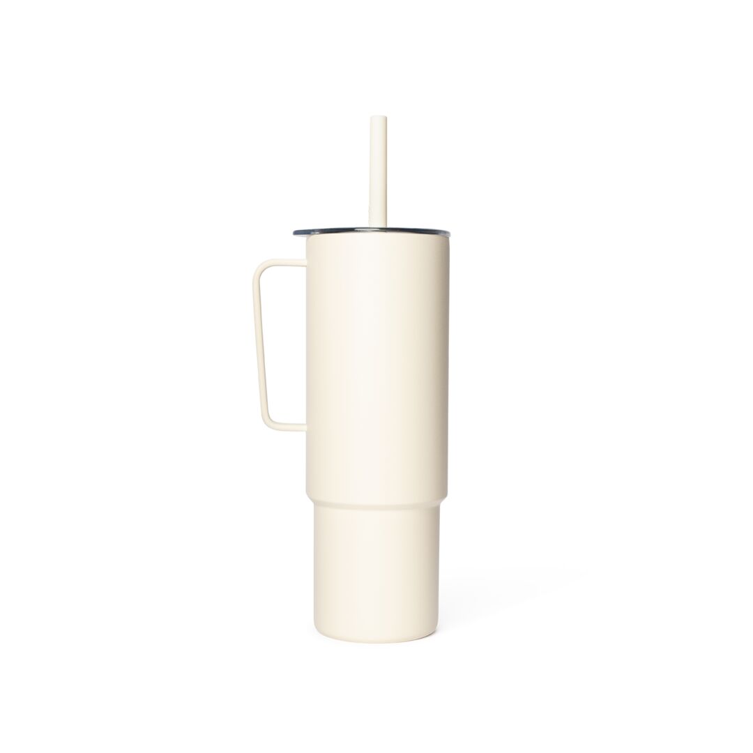 MiiR All Day Straw Cup 32oz - Sandstone White