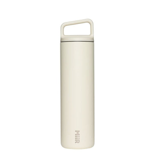 MiiR Wide Mouth Bottle 20oz - Sandstone White