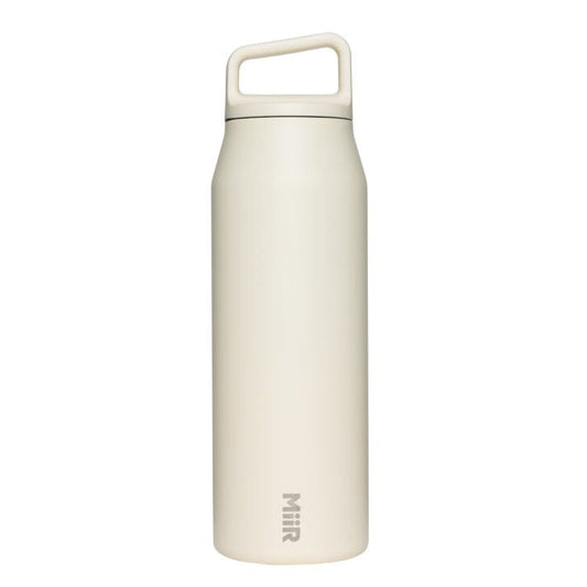 MiiR Wide Mouth Bottle 32oz - Sandstone White