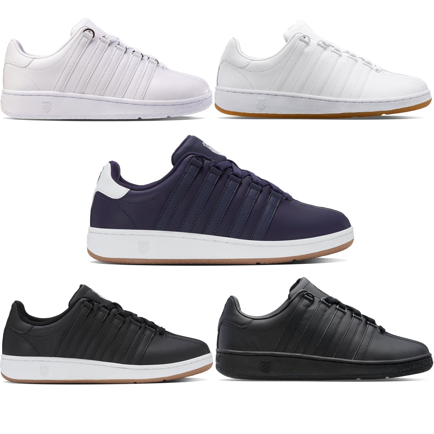 K-Swiss Men's 07321 Classic VN Classic Court Shoes Medium Width