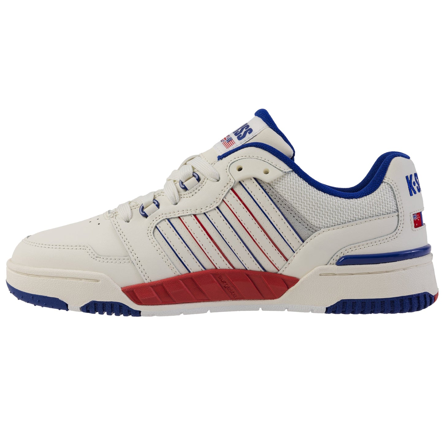 K-Swiss Men's 08531 SI-18 Rival Modern Court Classic Lifestyle Tennis Shoes Sneakers