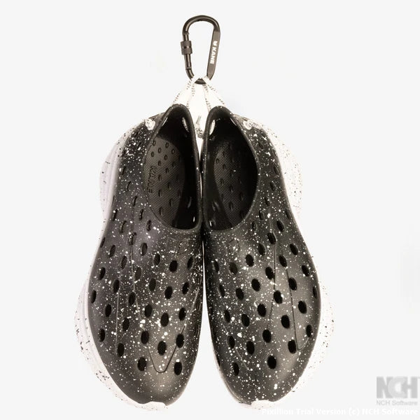 KANE Unisex's Revive - Black AOP/White Speck (KR125)