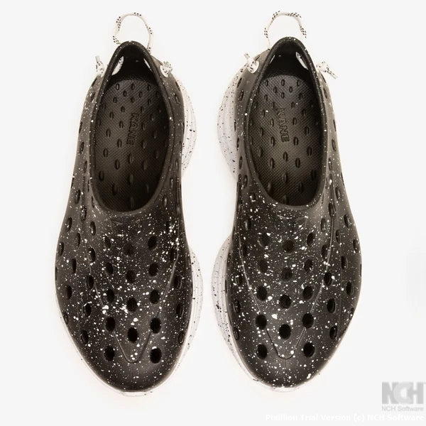 KANE Unisex's Revive - Black AOP/White Speck (KR125)