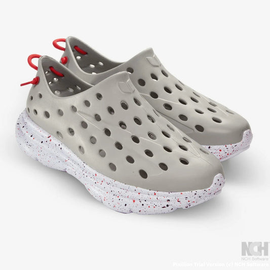 KANE Unisex's Revive Shoe - Grey/White Speckle (KR69)