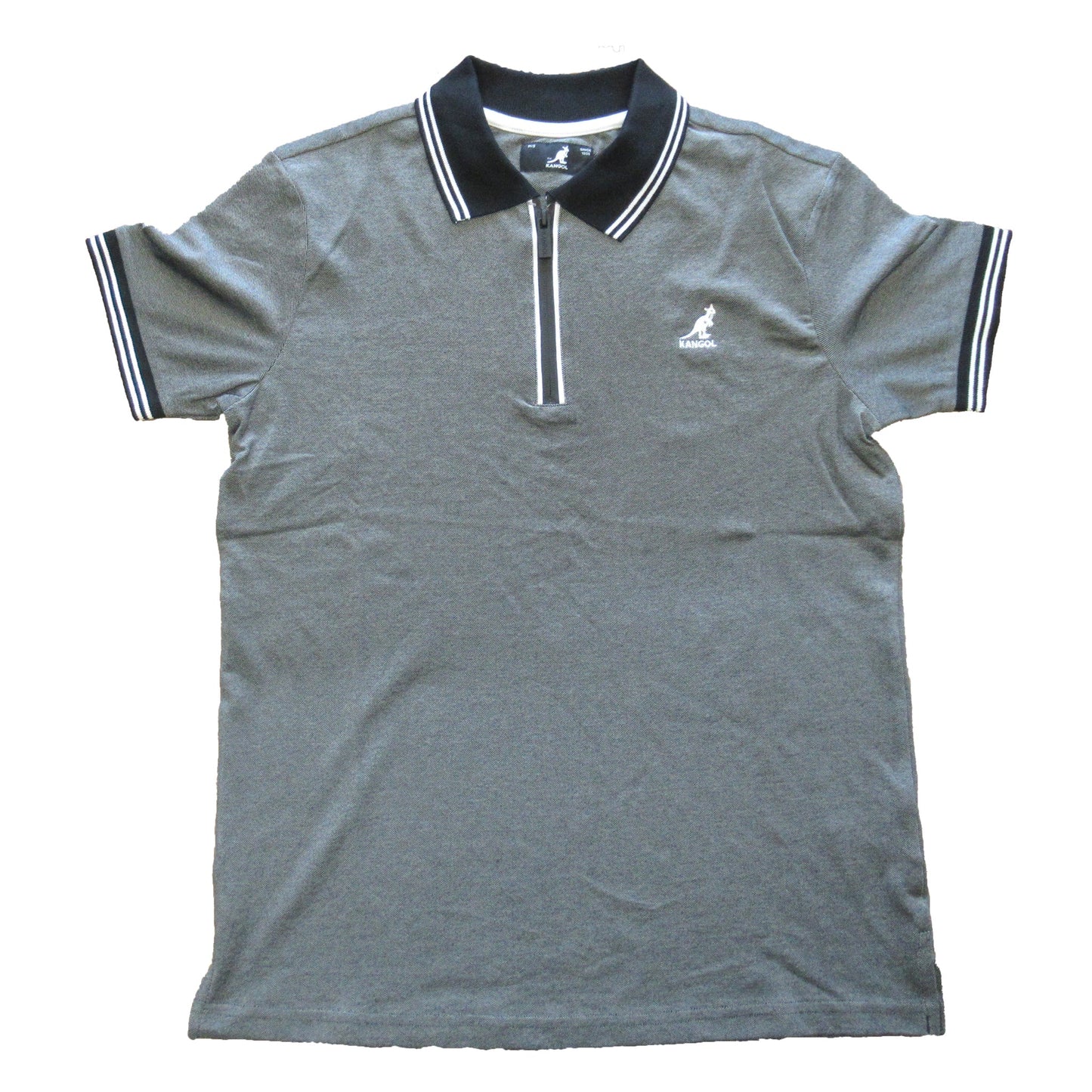 Kangol Men's Quarter Zip Pique Polo K90177P