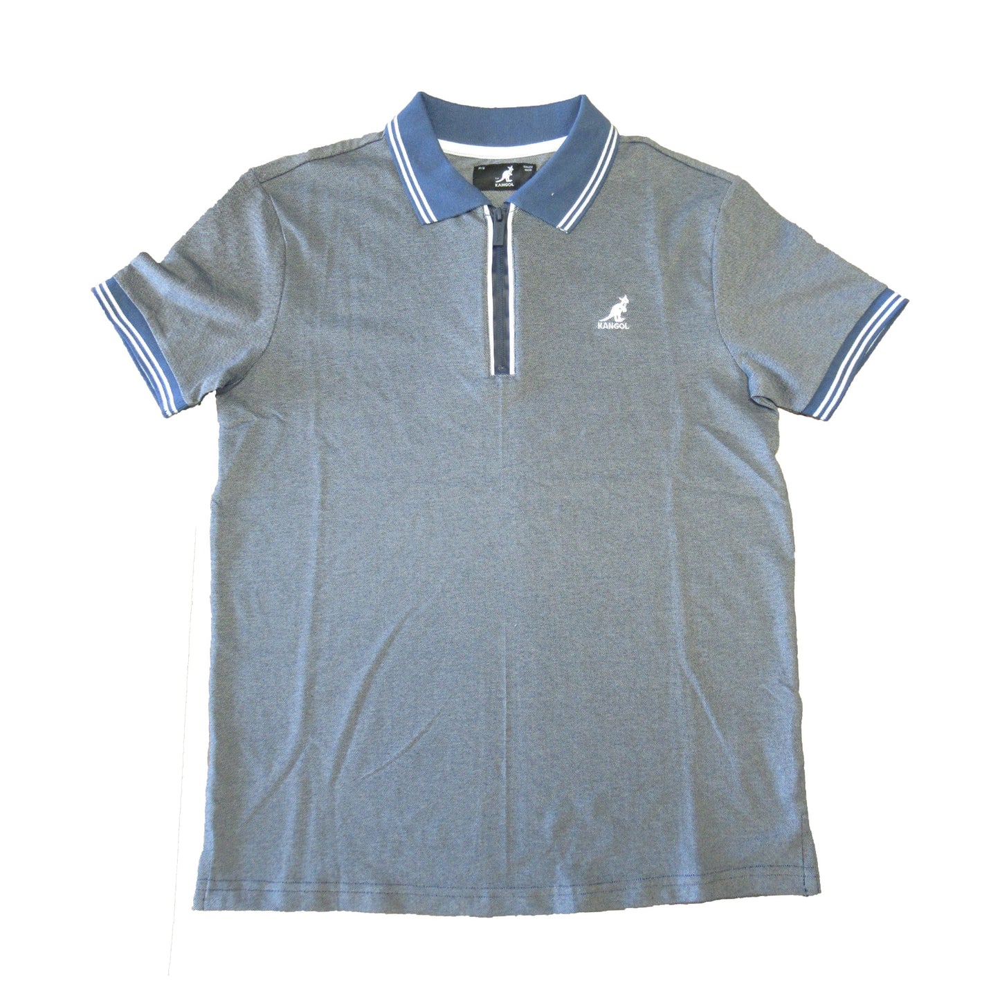 Kangol Men's Quarter Zip Pique Polo K90177P