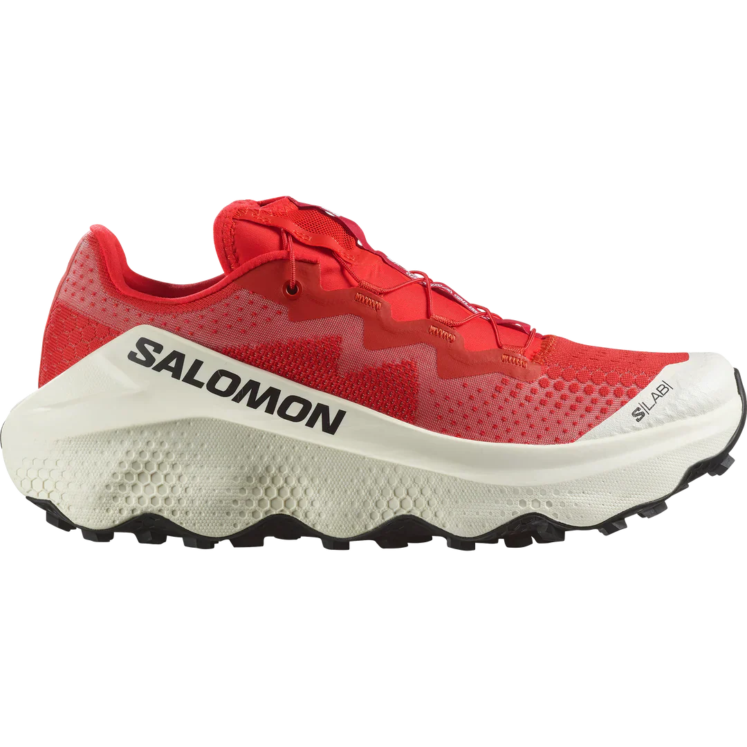 Salomon S/Lab Ultra Glide | Fiery Red / Pompeian Red / Vanilla Ice | Unisex
