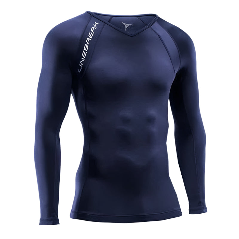 Linebreak Mens Longsleeve Compression Top