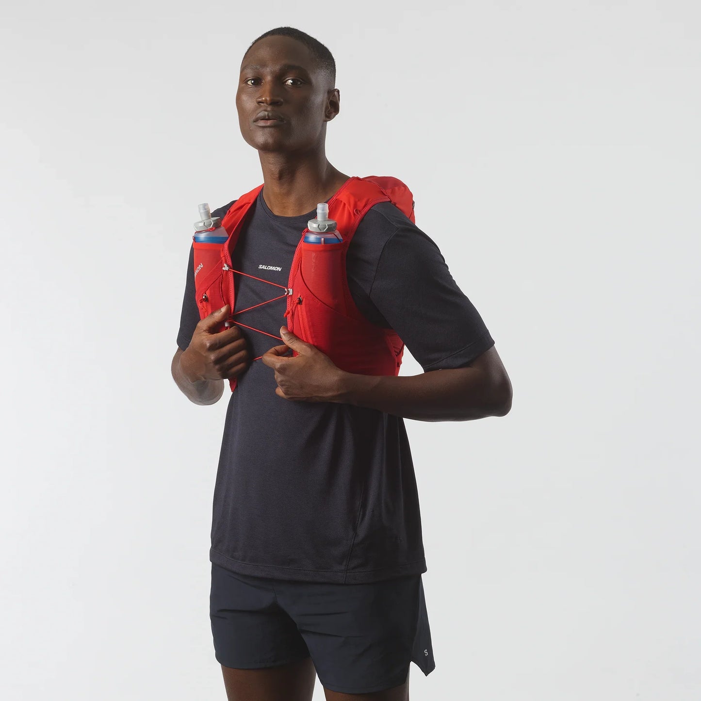 Salomon Adv Skin 12 Set (2025) | Flame Scarlet / Haute Red