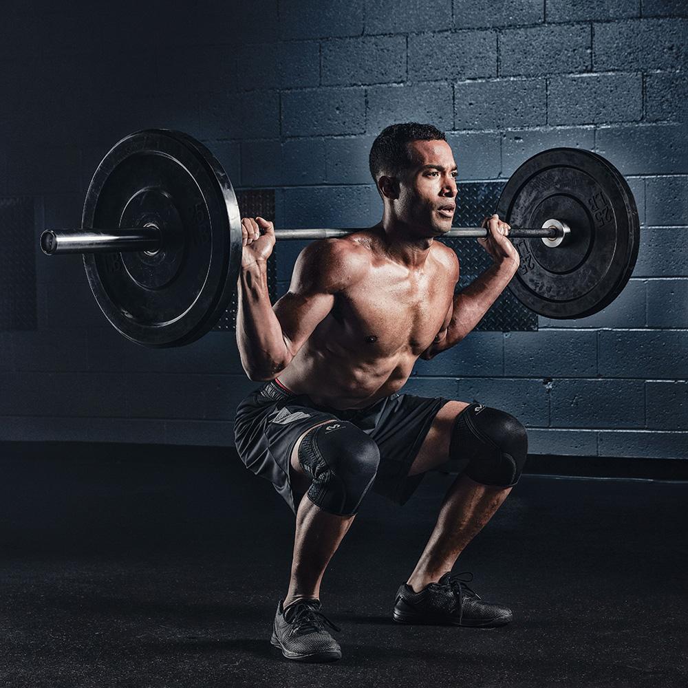 McDavid Dual Density Knee Support Sleeves - Black