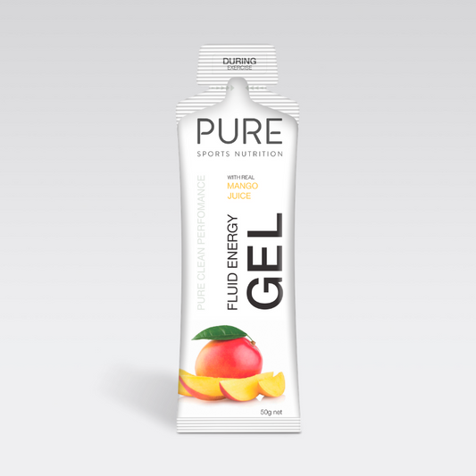 PURE Fluid Energy Gels - Mango 50G