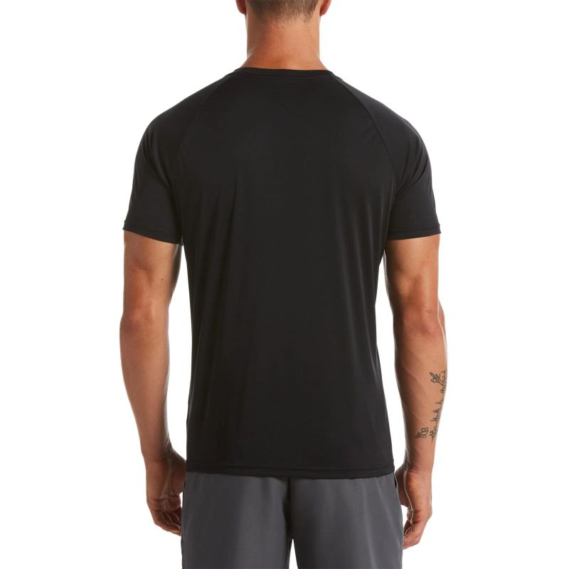 Nike Mens Swim Essential Short Sleeve Hydroguard Top
