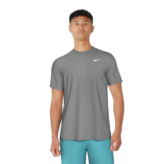 Nike Mens Swim Essential Short Sleeve Hydroguard Top
