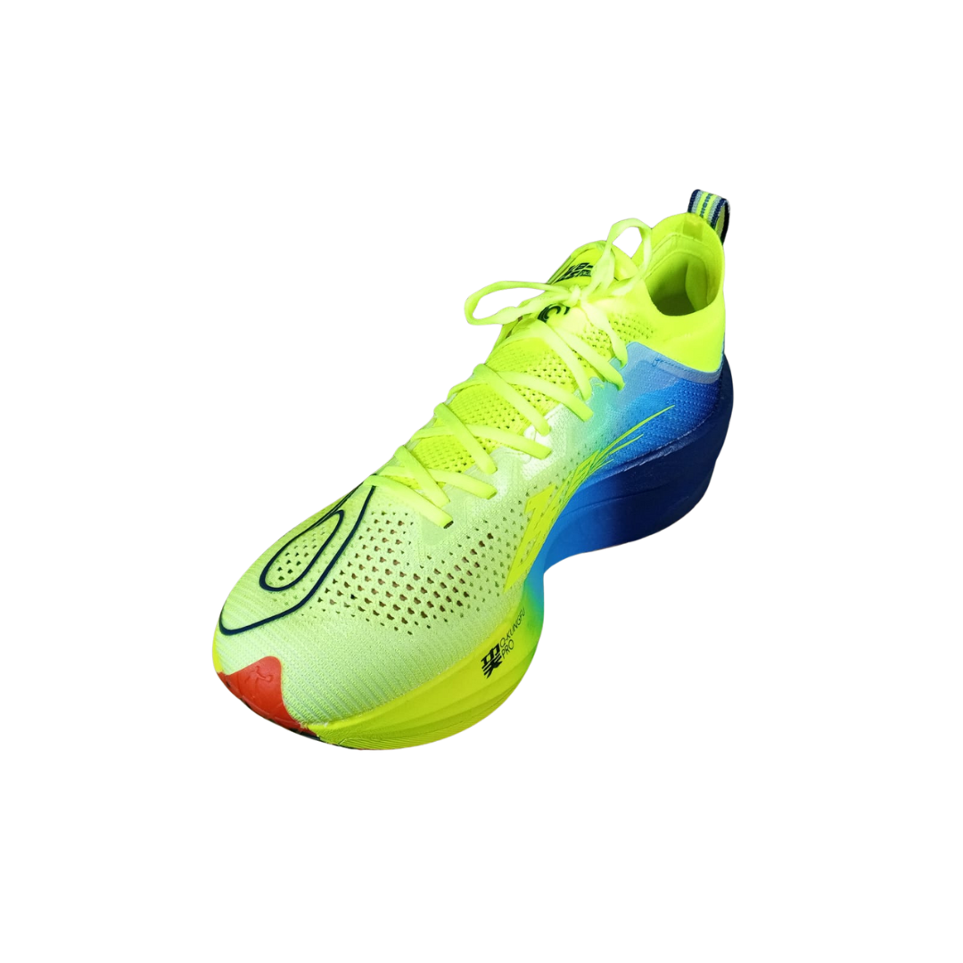 Qiaodan Men's FeiYing Plaid 2.0 - Yellow/Blue