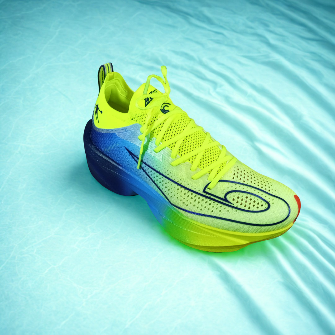 Qiaodan Men's FeiYing Plaid 2.0 - Yellow/Blue