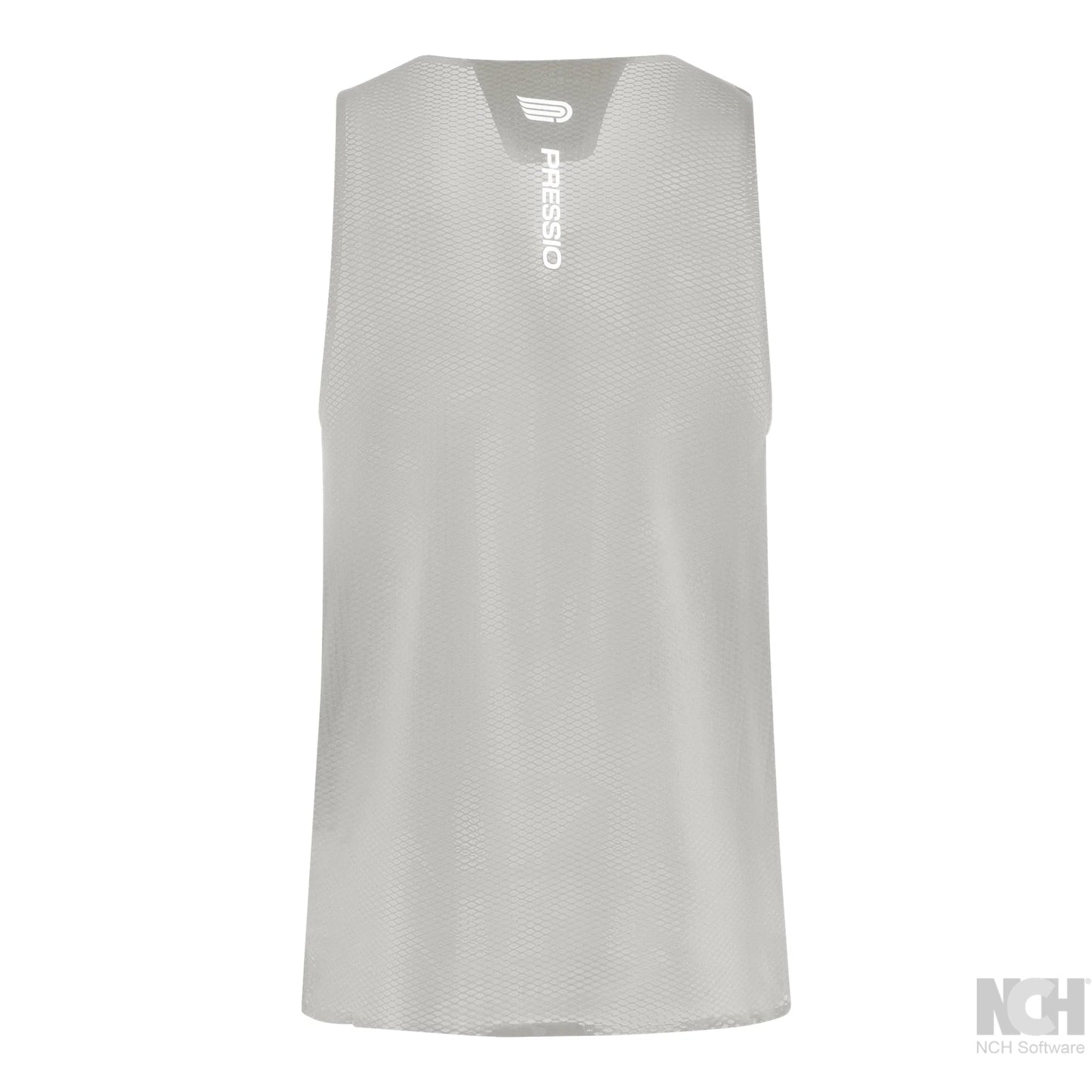 Pressio Men's Run Elite Singlet - LGR/SLV