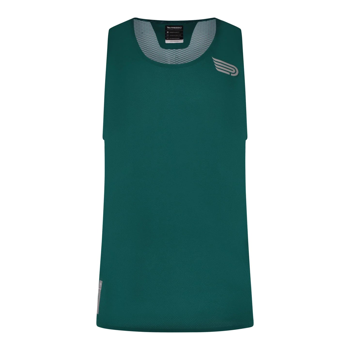 Pressio Men's Run Elite Singlet - SPR/SLV