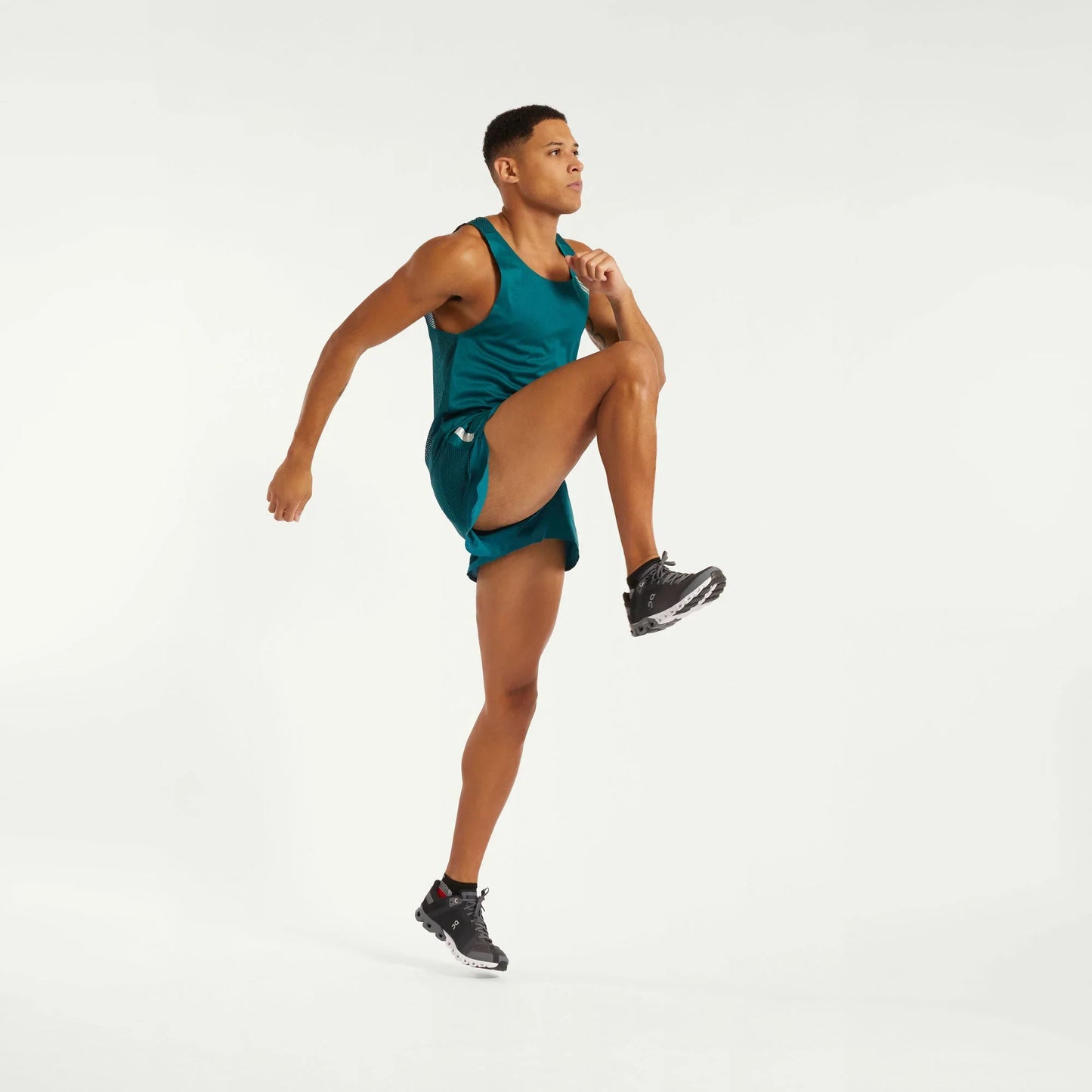 Pressio Men's Run Elite Singlet - SPR/SLV