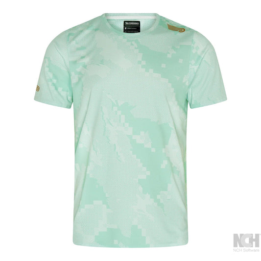 Pressio Men's Run Elite S/S Top - CAM/MNT