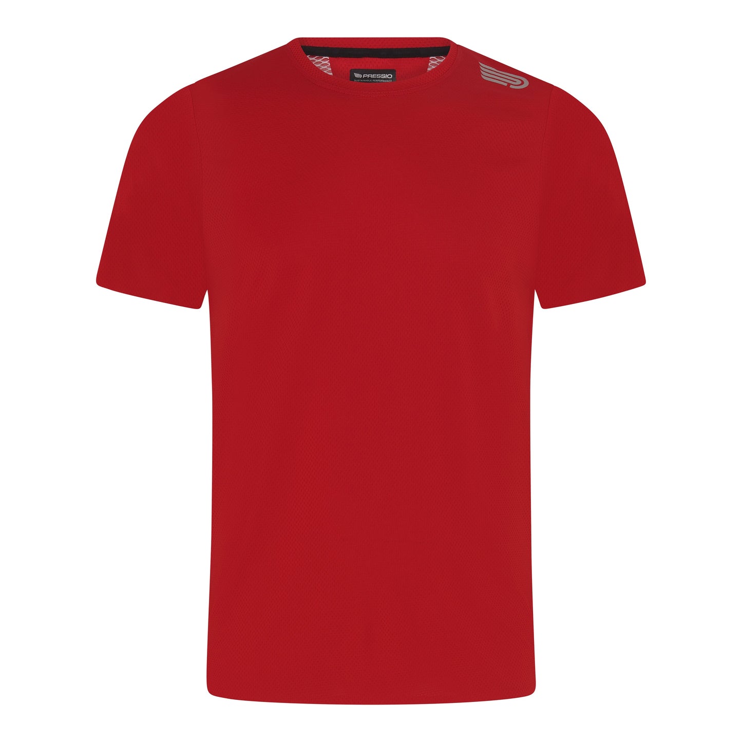 Pressio Men¡¯s Run Elite Short Sleeve Top - FRD/SLV