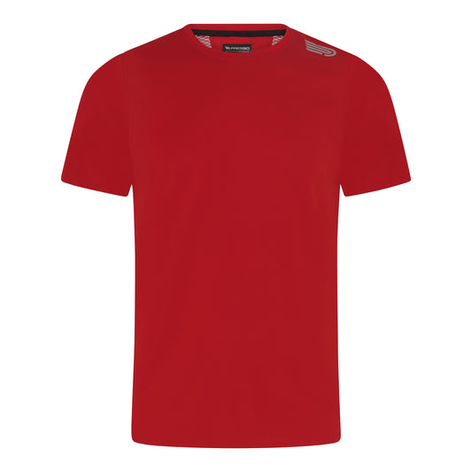 Pressio Men¡¯s Run Elite Short Sleeve Top - FRD/SLV