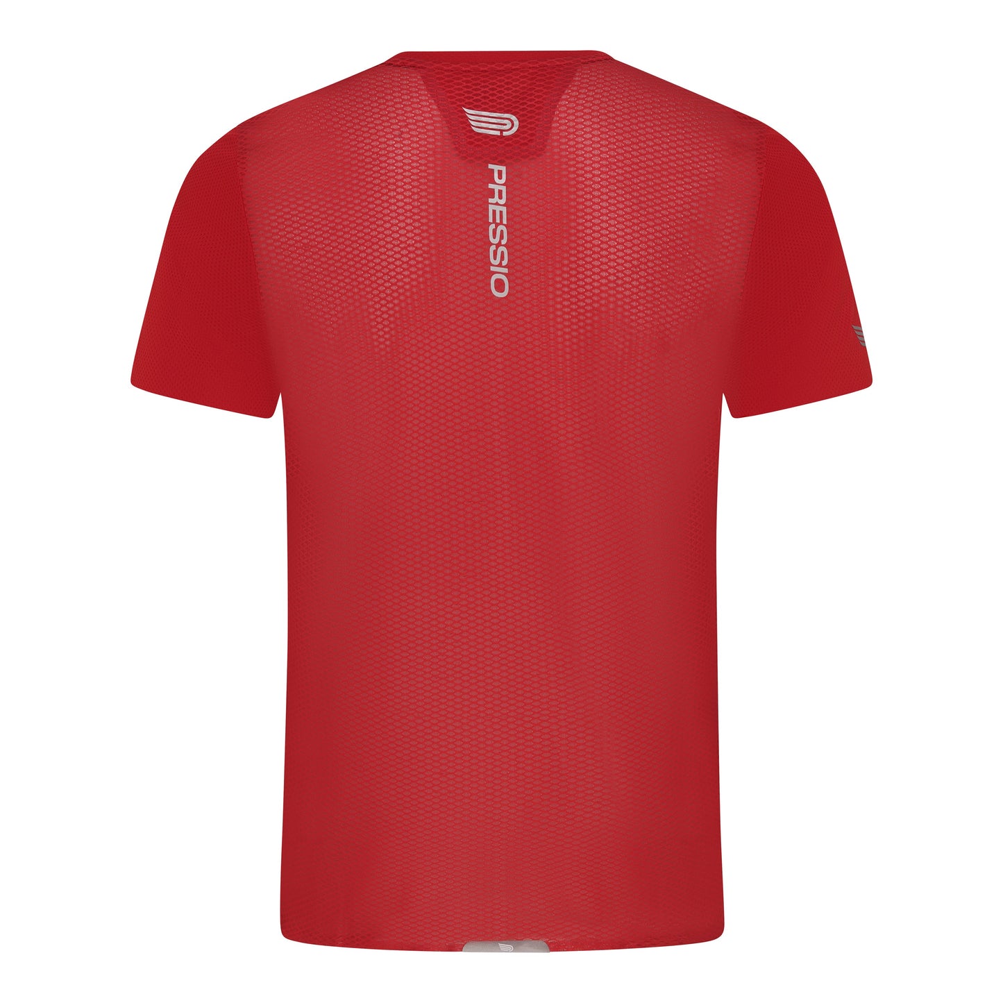 Pressio Men¡¯s Run Elite Short Sleeve Top - FRD/SLV