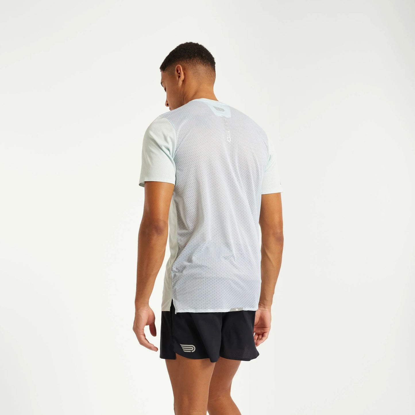 Pressio Men¡¯s Run Elite Short Sleeve Top - SPA/SLV