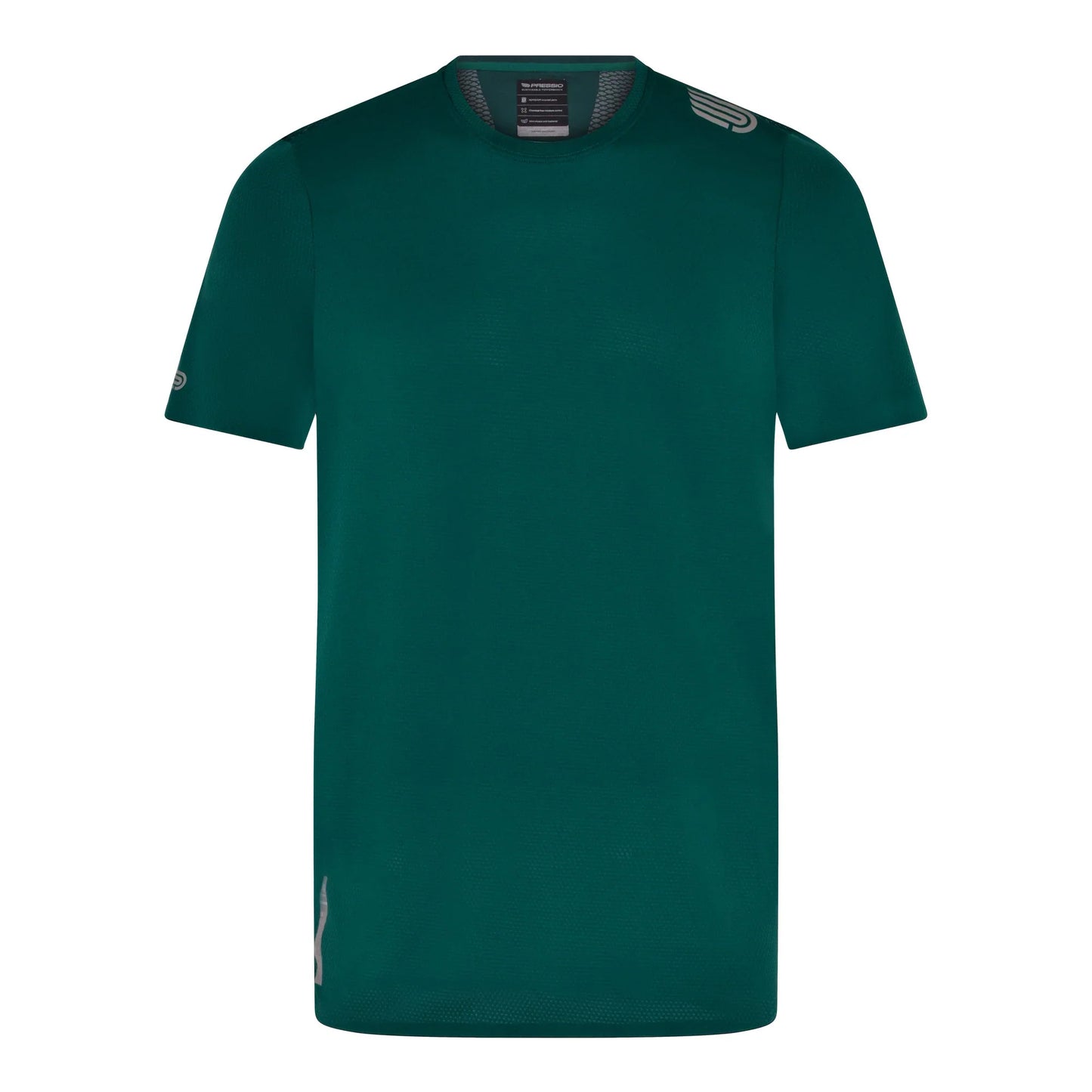 Pressio Men¡¯s Run Elite Short Sleeve Top - SPR/SLV