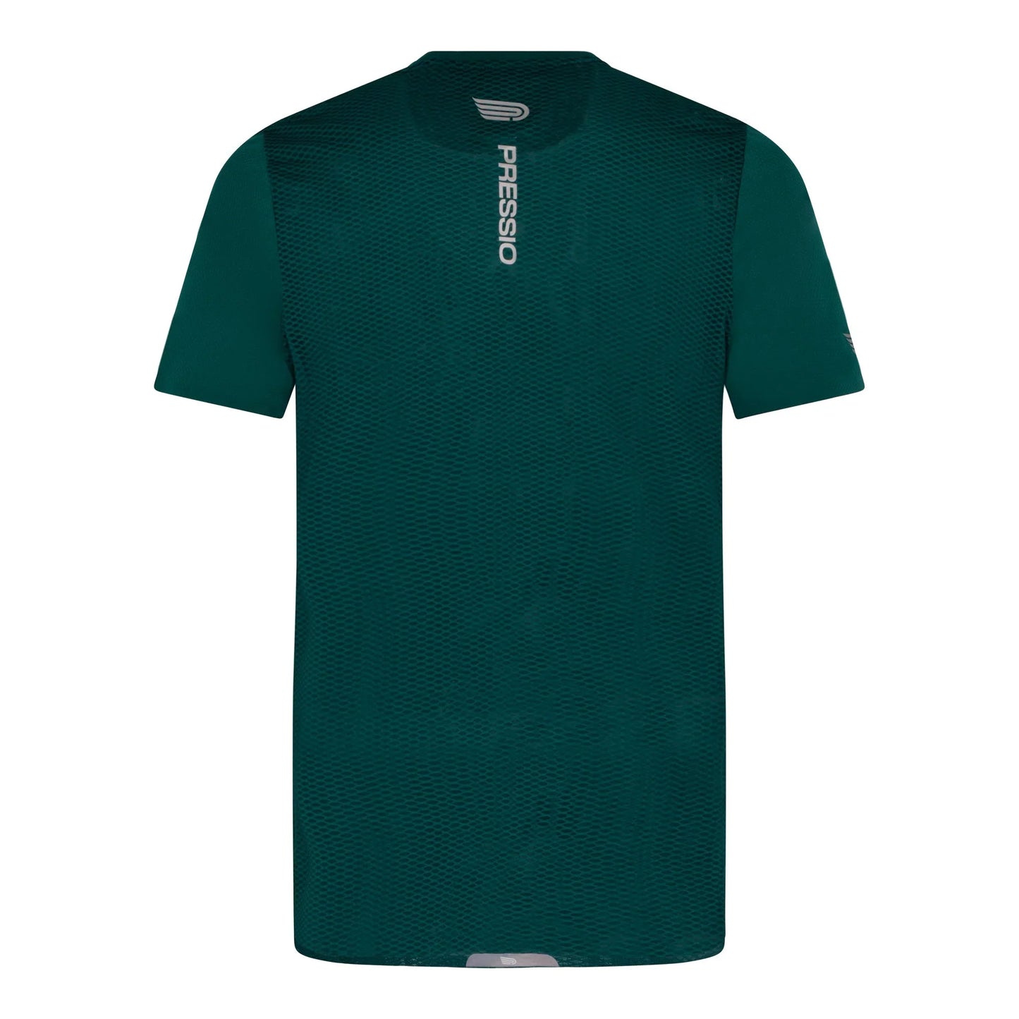 Pressio Men¡¯s Run Elite Short Sleeve Top - SPR/SLV