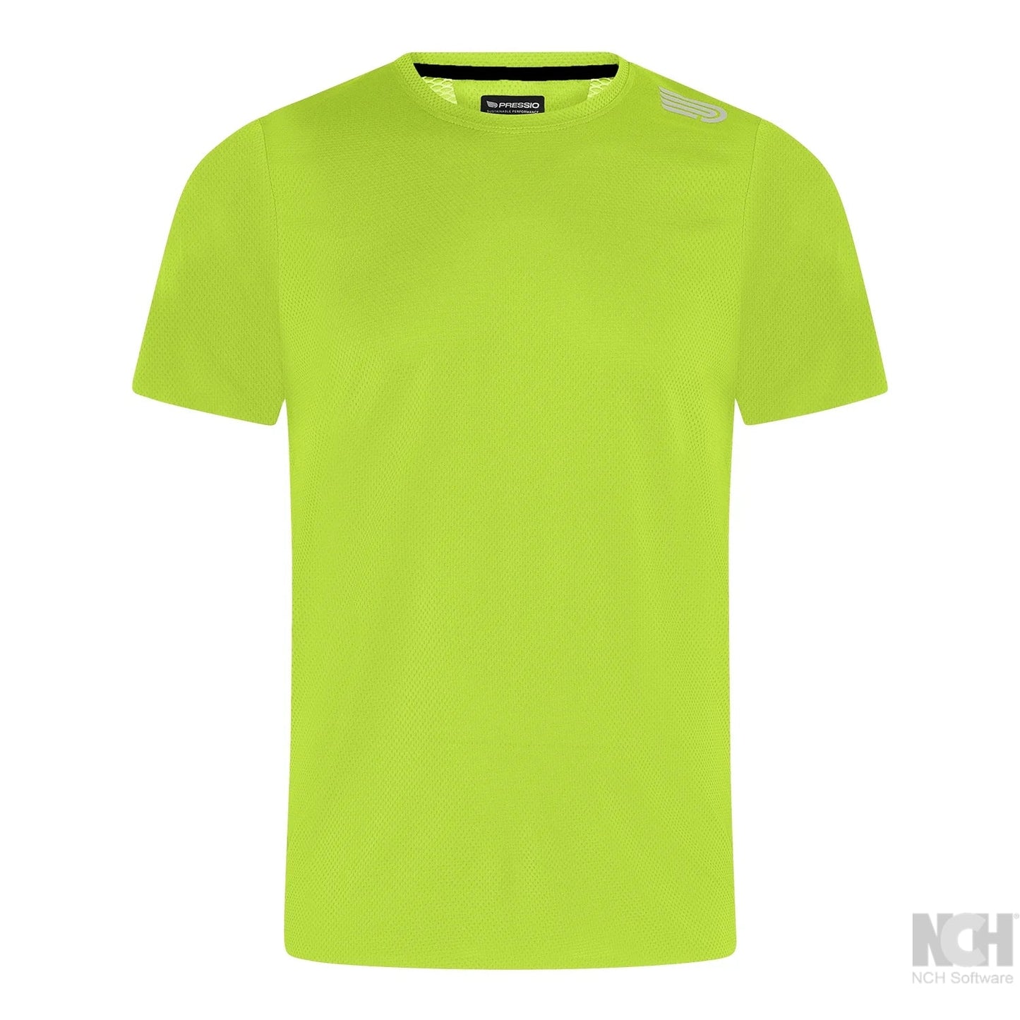 Pressio Men's Run Elite S/S Top - VLT/SLV