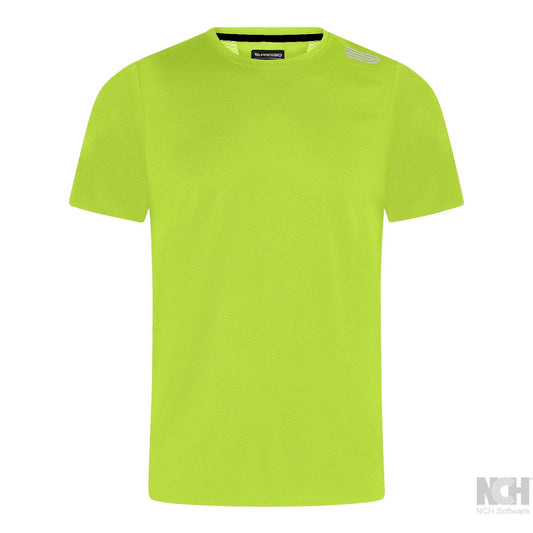 Pressio Men's Run Elite S/S Top - VLT/SLV