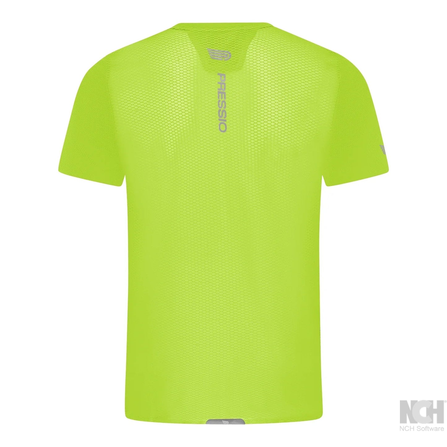 Pressio Men's Run Elite S/S Top - VLT/SLV
